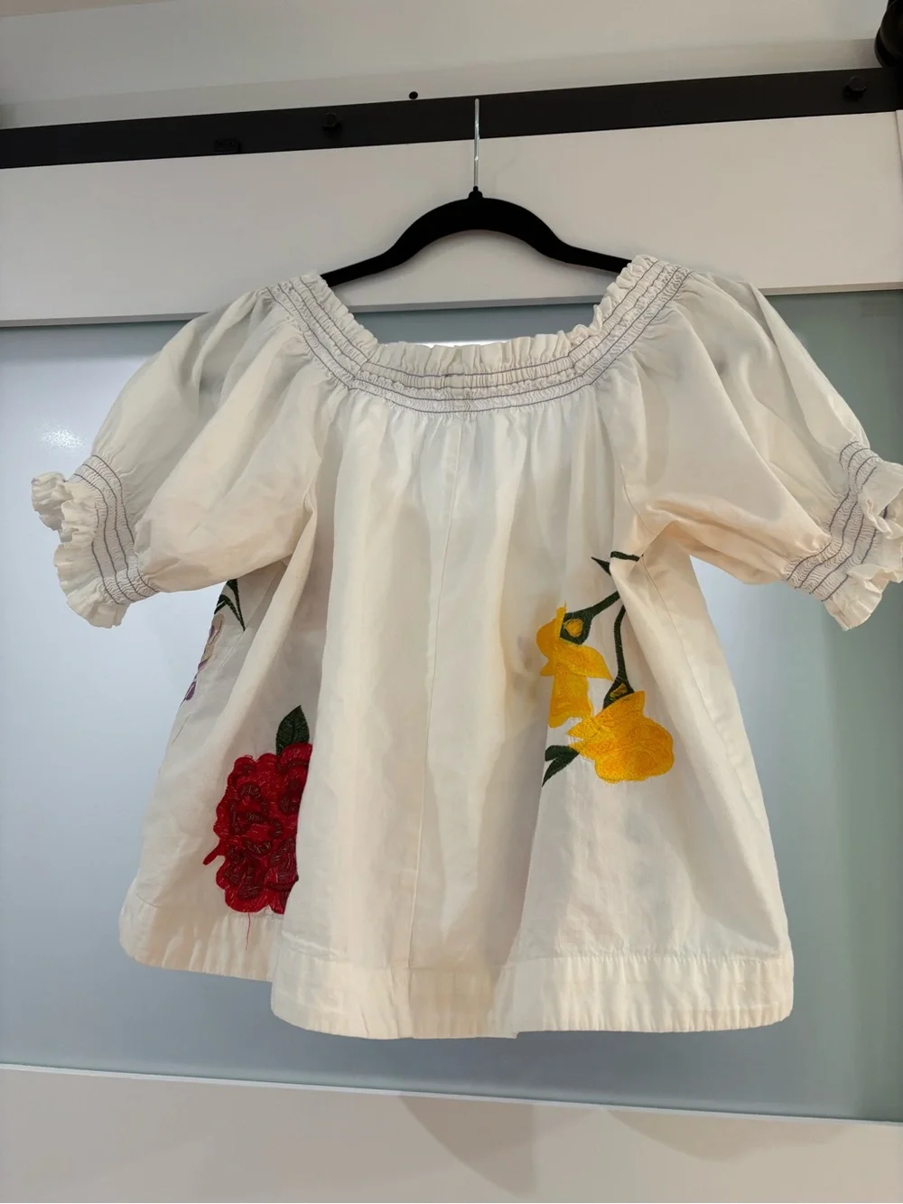 Anthropologie cream short